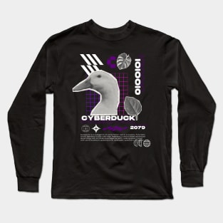 Cyberduck - Funny duck - Ugly Shirt Collecion Long Sleeve T-Shirt